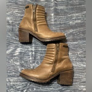 Harley-Davidson Brown Heeled Boots